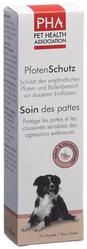 PHA Pfotenschutz für Hunde Katzen Salbe  Tb 125 ml