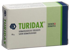 TURIDAX Dermatologische Stueckseife 80 g