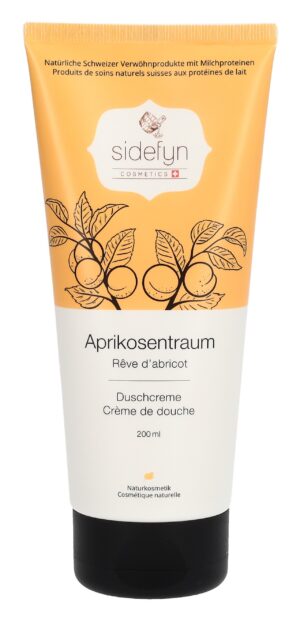 SIDEFYN Duschcreme sonnige Aprikose Tb 200 ml