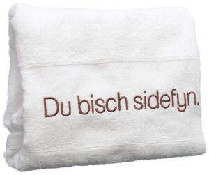 SIDEFYN Frottiertuch du bisch sidefyn Btl