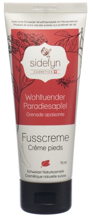 SIDEFYN Fusscreme wohltuender ParadiesapfeTb 75 ml