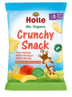 HOLLE Bio-Crunchy Snack Hirse Mango           25 g