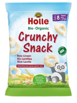 HOLLE Bio-Crunchy Snack Reis Linsen           25 g