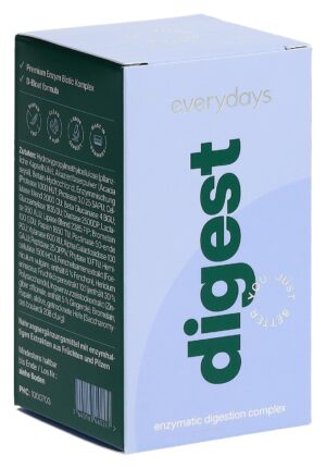 EVERYDAYS Digest Enzym VerdauungskompGlasfl 60 Stk