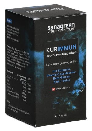 SANAGREEN KURIMMUN mizell Extr Kaps BetGlas 60 Stk