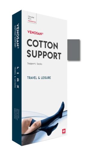 VENOSAN COTTON SUPPORT Socks A-D S anthra 1 Paar