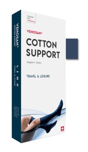 VENOSAN COTTON SUPPORT Socks A-D XL jeans 1 Paar