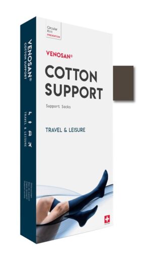 VENOSAN COTTON SUPPORT Socks A-D S wood 1 Paar