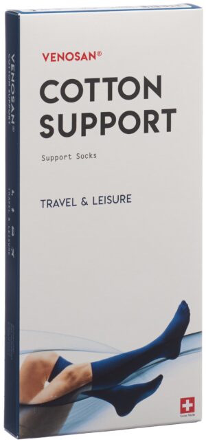 VENOSAN COTTON SUPPORT Socks A-D M wood 1 Paar