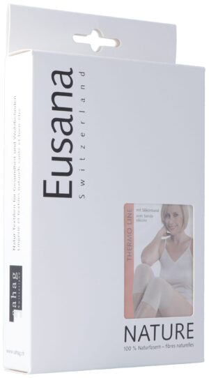 EUSANA Knie Ellbogenwaermer anat XL beig Sil 1 Paar