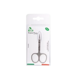 BORGHETTI Hautschere Turmspit gebog Inox Stah