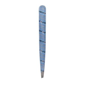 HAUSMANN Pinzette schraeg Edelweiss blau
