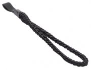SAHAG Stockschlaufe Kordel schwarz