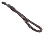 SAHAG Stockschlaufe Kordel braun