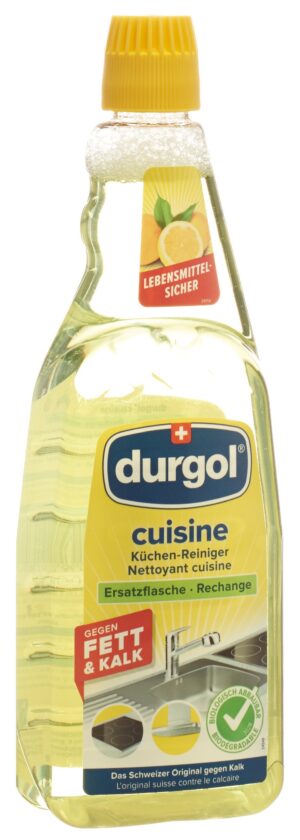 DURGOL cuisine Küchen-Reiniger Ersatzflasch 600 ml