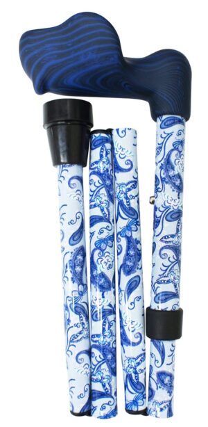 SUPAIR Faltstock 4fa Paisley 82-92cm Ortho rechts