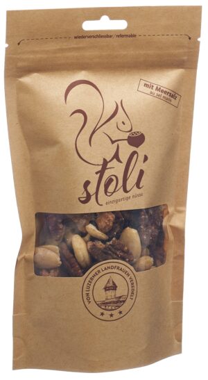 STOLI Nuss-Mix deluxe mit Meersalz       Btl 175 g