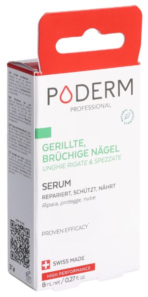 PODERM Gerillte brüchige Nägel Serum nährenFl 8 ml