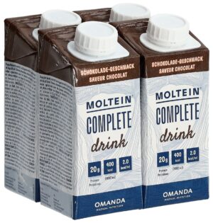 MOLTEIN Complete Drink Schokolade   4 Tetra 200 ml