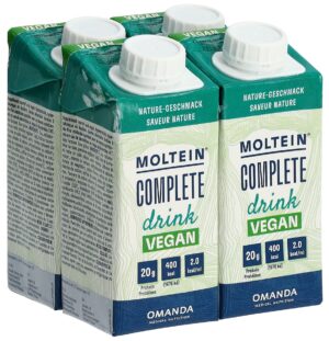 MOLTEIN Complete Drink vegan nature 4 Tetra 200 ml