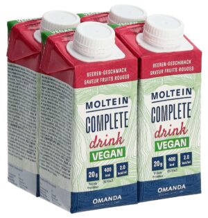 MOLTEIN Complete Drink vegan Beeren 4 x 200 ml