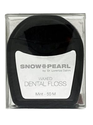 SNOW PEARL Zahnseide 50m gewachst Minze