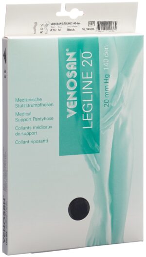 VENOSAN LEGLINE 20 A-TU XS black