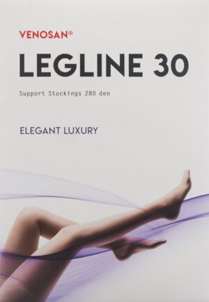 VENOSAN LEGLINE 30 A-D S black 1 Paar