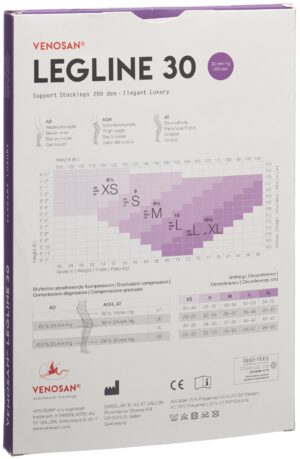 VENOSAN LEGLINE 30 A-T XS black