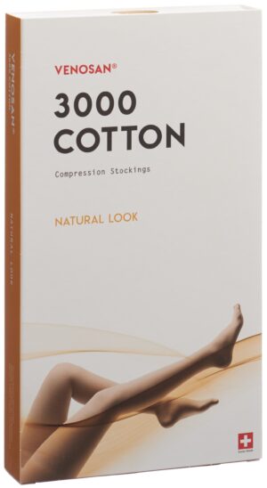 VENOSAN 3002 A-DH KKL2 M kurz off beige 1 Paar