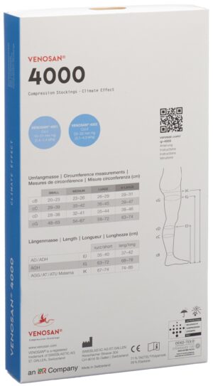 VENOSAN 4001 A-D KKL1 L lang offen marok 1 Paar