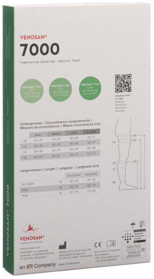 VENOSAN 7003 A-D KKL3 L lang off beige 1 Paar