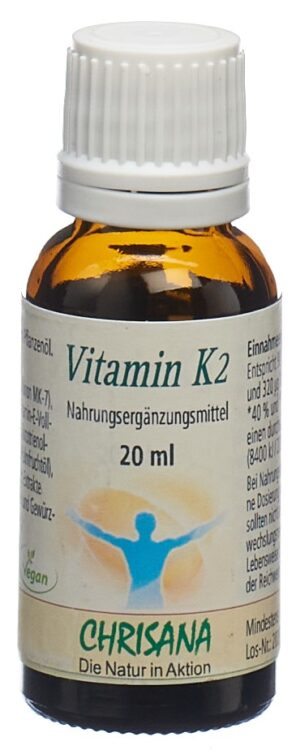CHRISANA Vitamin K2 Tropfen          Tropffl 20 ml