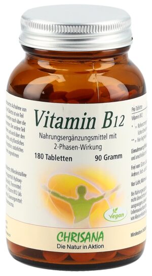 CHRISANA Vitamin B12 Tabl 500 mcg       Ds 180 Stk