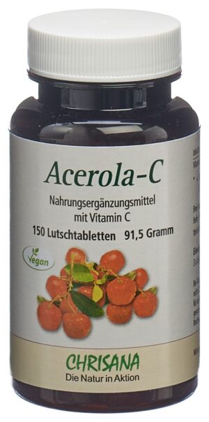CHRISANA Acerola C Lutschtabl           Ds 150 Stk