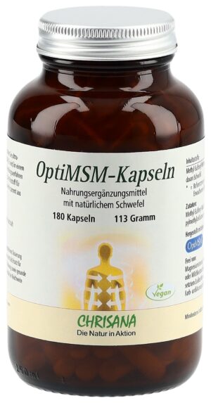 CHRISANA Opti MSM Kaps                  Ds 180 Stk