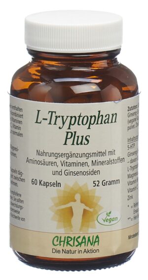 CHRISANA L-Tryptophan Plus Kaps          Ds 60 Stk
