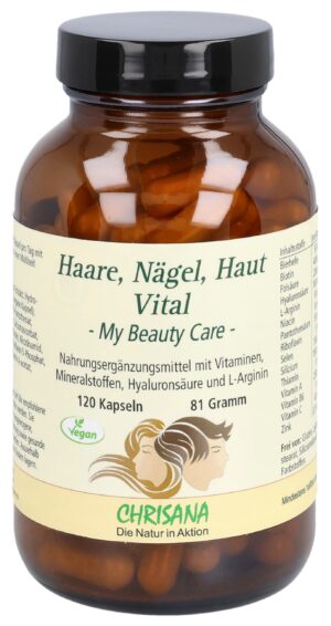 CHRISANA Haare Nägel Haut Vital Kaps  Glas 120 Stk