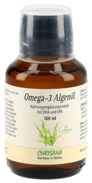 CHRISANA Omega-3 Algenöl vegan              100 ml