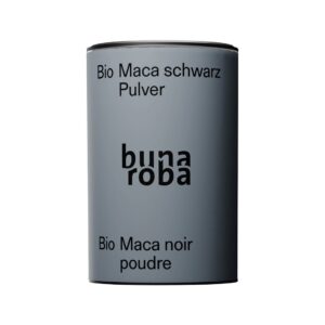 BUNAROBA Maca Pulver schwarz              Ds 175 g