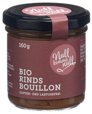NULLKOMMANULL Rindsbouillon             Glas 160 g
