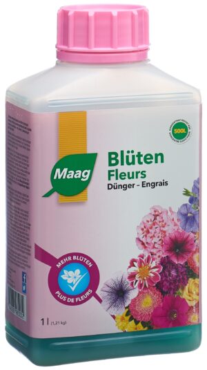 MAAG Blüten Dünger Konz                    Fl 1 lt