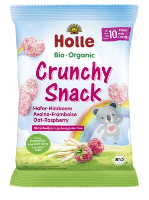 HOLLE Bio-Crunchy Snack Hafer Himbeere    Btl 30 g