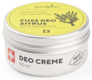 PURALPINA Fuss Deo Creme Zitrus           Ds 50 ml