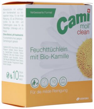 CAMI MOLL clean Feuchttücher NF         Btl 10 Stk