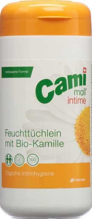 CAMI MOLL intime Feuchttücher NF        Ds 100 Stk
