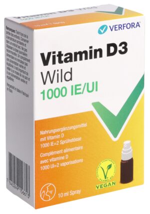 VITAMIN D3 WILD Spray 1000 IE vegan          10 ml