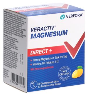 VERACTIV Magnesium Direct+ Zitrone    Stick 30 Stk