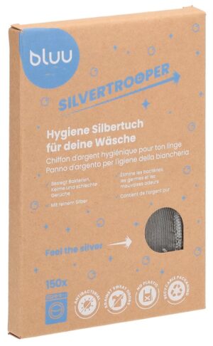 BLUU Silvertroop Hygiene Silbertuch
