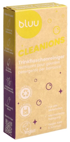 BLUU Trinkflaschenreiniger cleanions         112 g